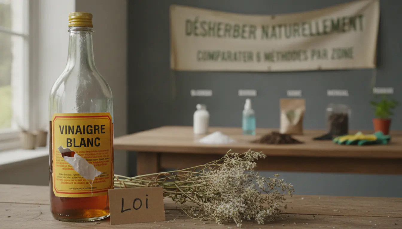 Ce que la loi dit sur le vinaigre comme désherbant